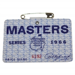 1966 Masters Tournament Series Badge #6192 - Jack Nicklaus Win