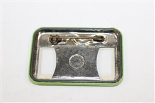 1963 Masters Tournament Working Press Badge - Jack Nicklaus 1st Win