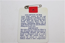 1994 US Amateur at TPC Sawgrass Volunteer Badge - Tiger Woods Win