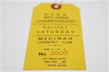 1949 US Open at Medinah Country Club Saturday Gallery Ticket #3900