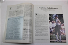 Payne Stewart Signed 1991 USGA US Open Recap Golf Journal - August JSA ALOA