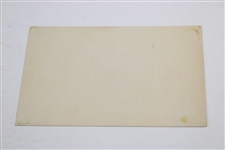 1919 Los Angeles Country Club Visitors Card - Privilege of the Clubhouse