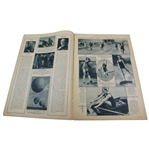 1926 Mid-week Pictorial w/Bobby Jones Receiving USGA Champ Trophy - July 22, 1926 