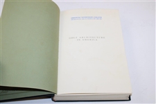 1927 'Golf Architecture in America' by George C. Thomas, Jr.