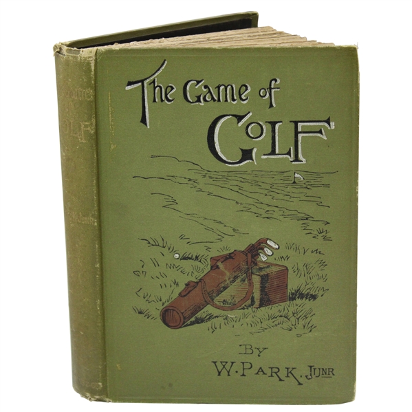 1901 The Game of Golf Fifth Edition Book by W. Park, Jr.