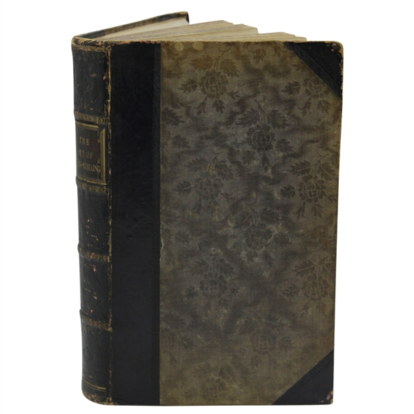 Father of The Open James Ogilvie Fairlies Personal Signed 1839 The Art Of Deer Stalking 1st Ed by Scrope