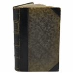 Father of The Open James Ogilvie Fairlies Personal Signed 1839 The Art Of Deer Stalking 1st Ed by Scrope