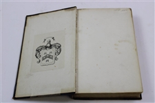 Father of The Open James Ogilvie Fairlie's Personal Signed 1839 'The Art Of Deer Stalking' 1st Ed by Scrope