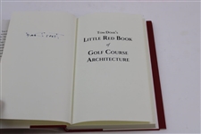 Tom Doak Signed 'Tom Doak's Little Red Book of Golf Course Architecture' JSA ALOA
