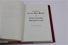 Tom Doak Signed 'Tom Doak's Little Red Book of Golf Course Architecture' JSA ALOA