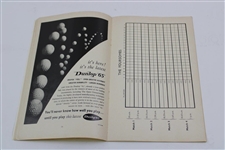 1959 The Walker Cup at Muirfield Official Program - Jack Nicklaus Contestant
