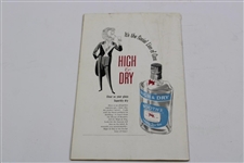 1959 The Walker Cup at Muirfield Official Program - Jack Nicklaus Contestant