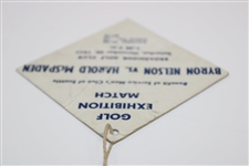 1943 Byron Nelson v. Harold McSpadon Exhibition Match Broadmoor Golf Club
