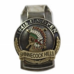 2004 US Open Shinnecock Hills Ltd Ed #39/104 De Mille Money Clip 14kt Gold & Sterling Silver