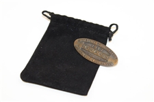 1917 Midlothian CC Golf Members Admission Badge - Francis Ouimet Champion