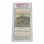 1999 US Open at Pinehurst No. 2 Full Ticket - Payne Win PSA 5 #24720007