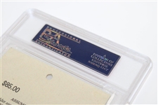 1999 US Open at Pinehurst No. 2 Full Ticket - Payne Win PSA 5 #24720007
