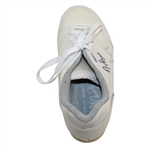 Nancy Lopez Signed 'Nancy Lopez' Signature Golf Shoe Metal Cleat JSA ALOA