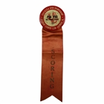 1962 US Open at Oakmont CC PGA Pro Scoring Badge Ribbon #35 – Nicklaus First Win!