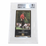 Tiger Woods 1997-99 Grand Slam Ventures Masters Collection BGS Mint 9 #0004713320