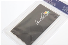 Arnold Palmer Signed ‘Arnold Palmer Group’ Business Card PSA #8793765