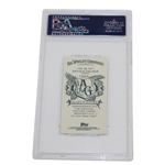 Arnold Palmer Signed 2012 Topps Allen and Ginter Card PSA #83690620