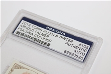 Arnold Palmer Signed 2012 Topps Allen and Ginter Card PSA #83690620