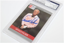 Arnold Palmer Signed 1990 Tour Pro Set Card PSA #83724612