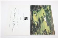 Arnold Palmer & Gary Player Signed ‘The Hamptons’ Dinner Menu JSA #DD73334