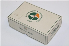 1996 US Amateur at Pumpkin Ridge Golf Ball Set of 6 In Original Box - Tiger Win