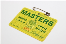 1969 Masters Tournament Series Badge #5307 - George Archer Winner