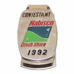 1992 Dinah Shore Nabisco Contestant Badge/Clip