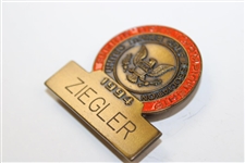 1994 US Senior Open at Pinehurst No. 2 Contestant Badge - Larry Ziegler