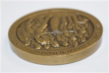 Arnold Palmer Ltd Ed Bronze Medallic Art Co. Medal Commemorating 1960 US Open Win