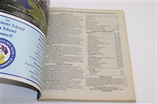 1996 St. Simon Island Phone Book Signed by Residents Mark & Davis Love JSA ALOA