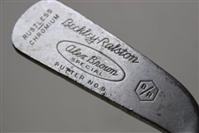 Beckley Ralston Alex Brown Special Rustless Chromium Putter No.9