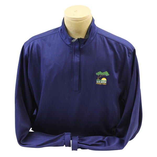 2008 US Open at Torrey Pines Half Zip Ashworth Performance Jacket - Size Medium