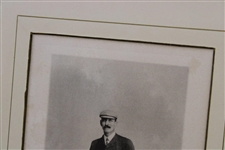 Mr C. Hutchings Copywright Elliott & Fry Drawing - Framed
