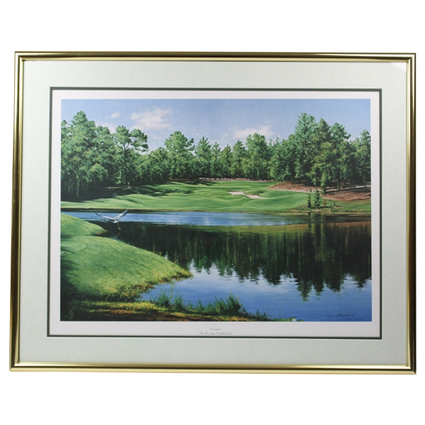 Pinehurst The 9th on the Seventh Course Ltd Ed Print by Manocchia 236/950 - Framed