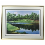 Pinehurst The 9th on the Seventh Course Ltd Ed Print by Manocchia 236/950 - Framed