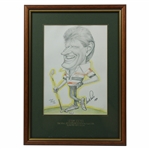 Nick Price Signed Ltd Ed Rafty Caricatures Print - Part of 1992 Grand Slam Winners Set JSA ALOA