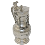 Golf-Club Crans-Sur-Sierre Pitcher Trophy to Augusta National GC's Kathryn Murphy - April 1988