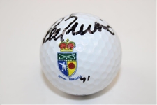 Lee Trevino Signed Titleist Royal Birkdale Logo Golf Ball with '71' JSA ALOA