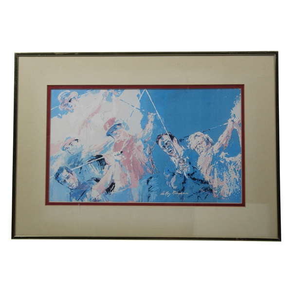 Champions of Golf LeRoy Neiman Print - Framed