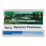 2009 Masters Clubhouse Badge