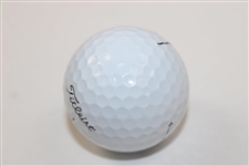 Tom Kim Signed Titleist Golf Ball JSA ALOA
