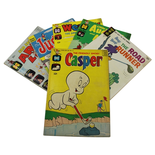Lot of Six (6) 1960s Comics Including The Friendly Ghost Casper