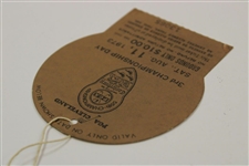 1973 PGA Championship 3rd Round Ticket #13065 Jack Nicklaus Canterbury GC