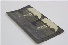 Bobby Jones 'Adressing The Ball' Keystone Stereoscope Photo