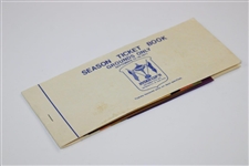 1971 Ryder Cup Old Warson C.C. (5) Tickets in Booklet Monday through Friday Unused 